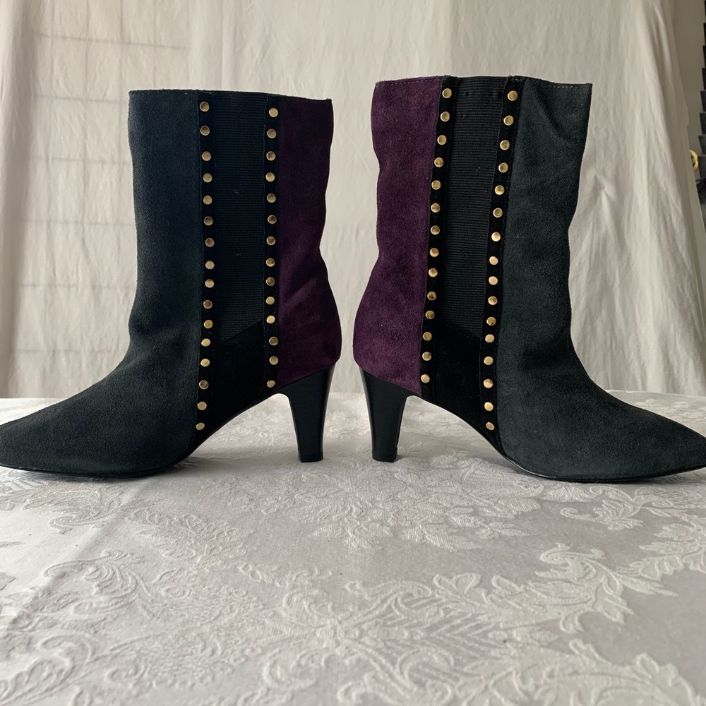 Loulou de la Falaise Suede Boots